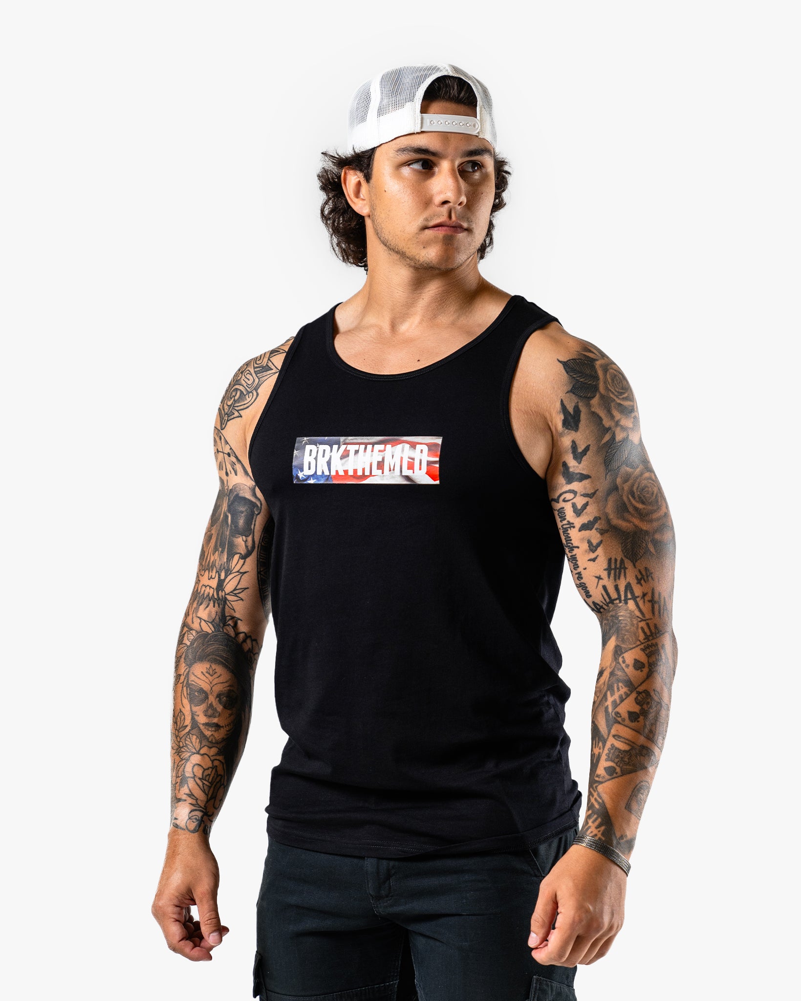 Stars & Stripes BRKTHEMLD Tank - Black